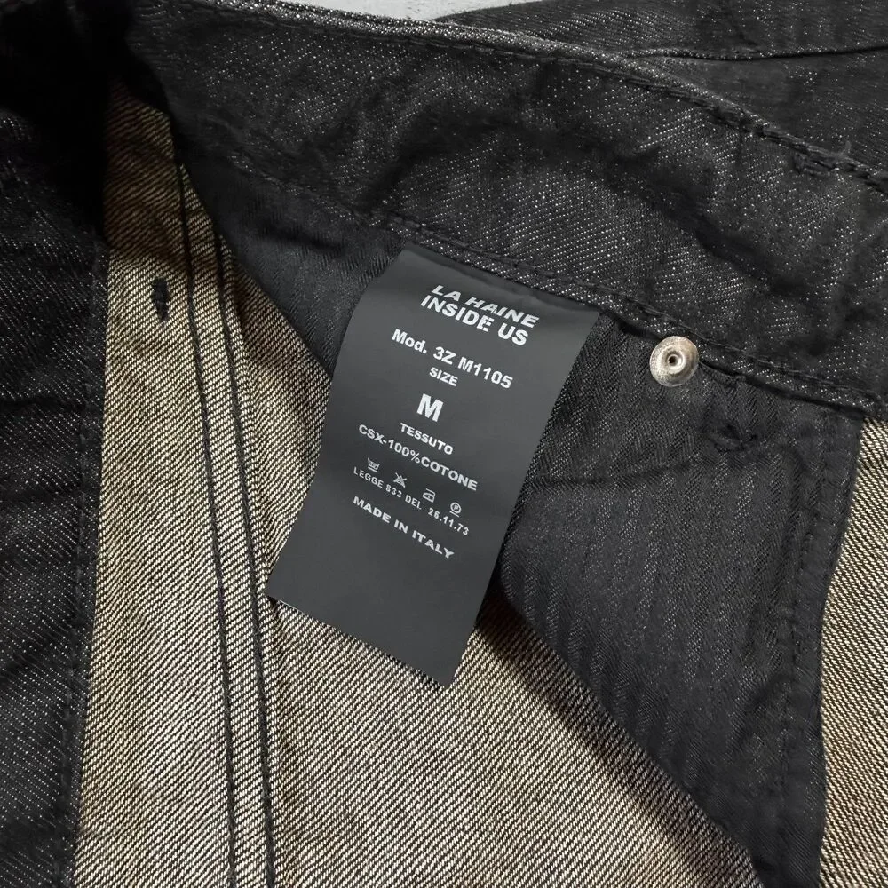 NWT La Haine Inside Us Baggy Oversized Denim Jeans Men's Medium NEW